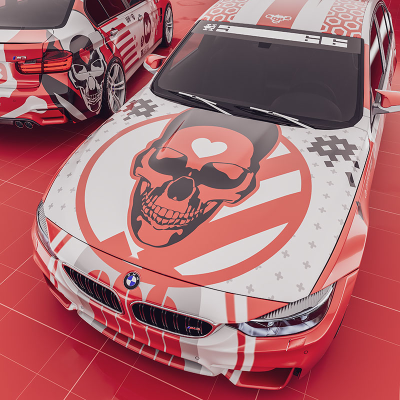 Love Skull - Car Livery