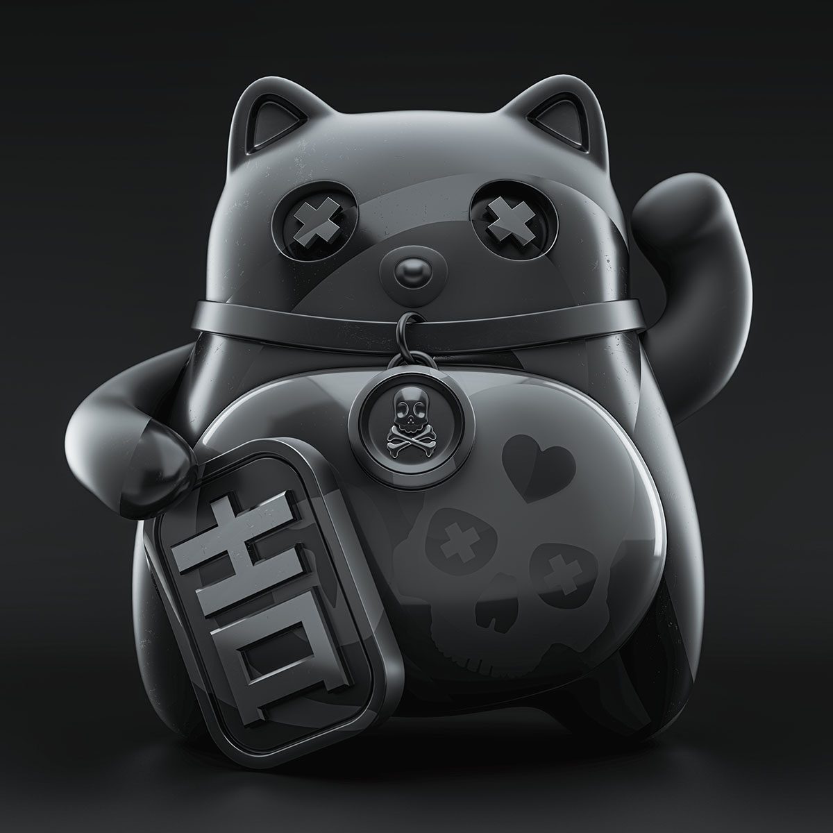 Maneki Neko [Black]